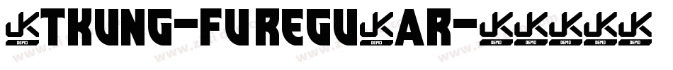 QTKung-Fu Regular字体转换